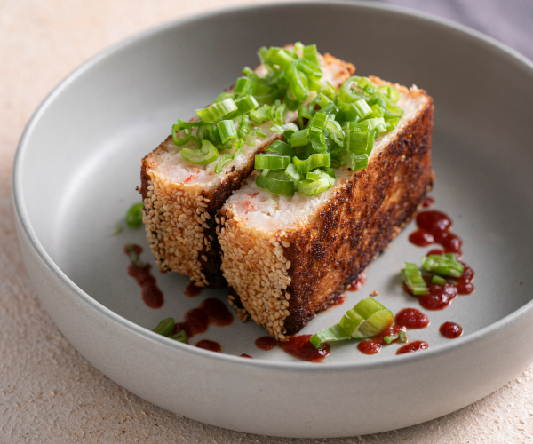 Toast aux crevettes