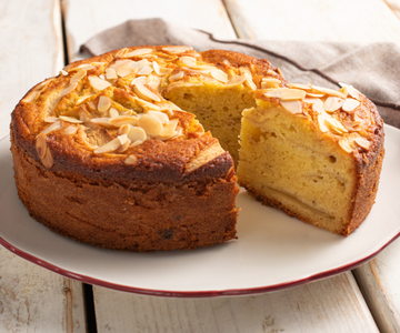 Gâteau aux pommes à la farine d'amande