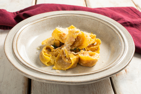 Tortelli de potiron façon Mantoue