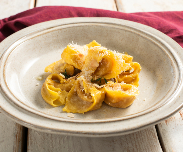 Tortelli de potiron façon Mantoue