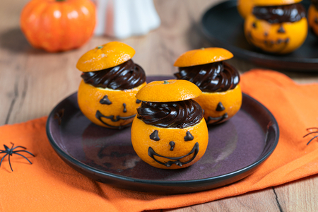 Mandarines d'Halloween