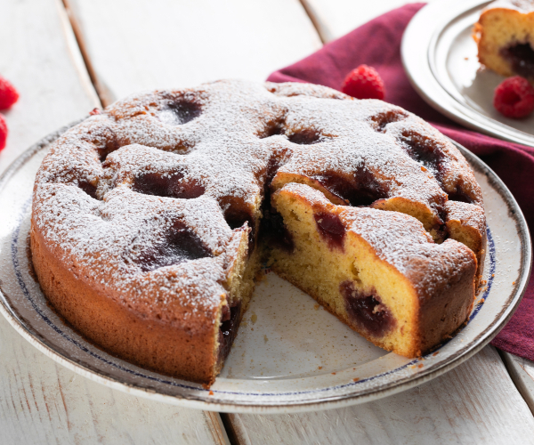 Gâteau 5 minutes à la confiture