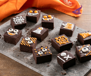Fudge au chocolat pour Halloween