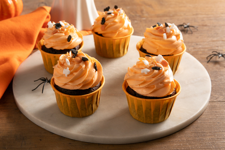 Cupcakes d'Halloween à la friteuse à air