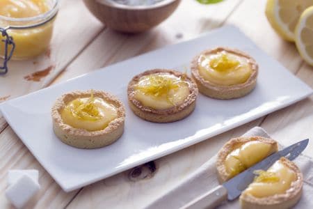 Tartelettes au lemon curd