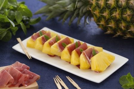 Jambon et ananas