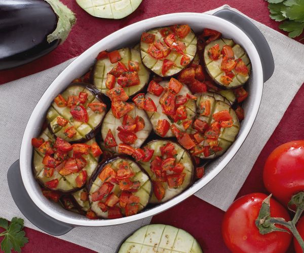 Aubergines à la sarde