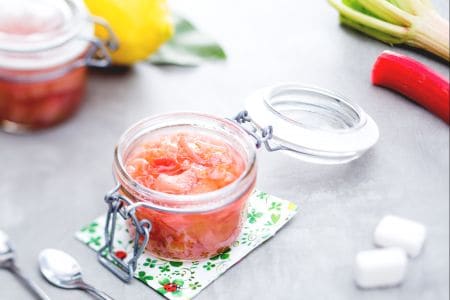 Confiture de rhubarbe