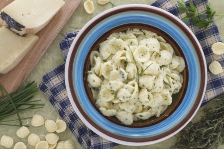 Orecchiette aux herbes aromatiques