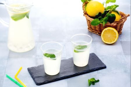 Limonade à la menthe