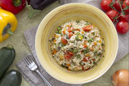 Risotto aux légumes