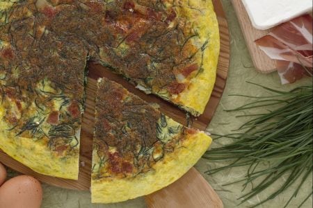 Omelette aux cheveux de moine