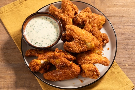 Ailes de poulet frites