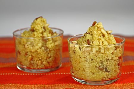 Couscous aux fruits secs et miel