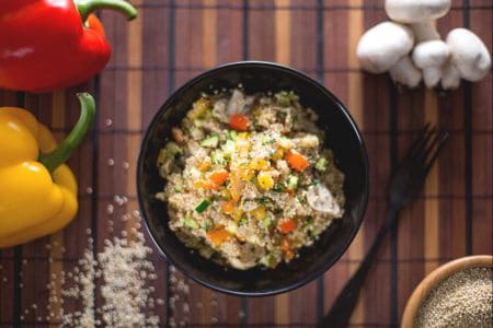 Quinoa aux légumes