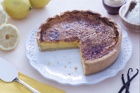 Gâteau brûlé au citron