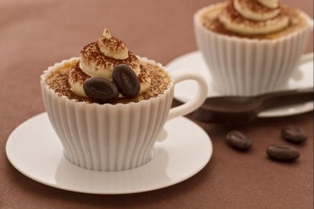Cupcake au café