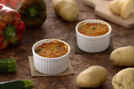 Petits gâteaux aux légumes et fromage