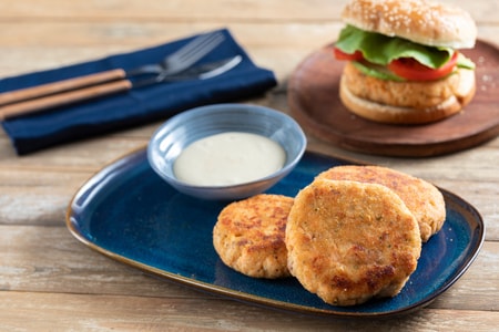 Hamburger de saumon
