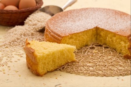Génoise avec farine de riz