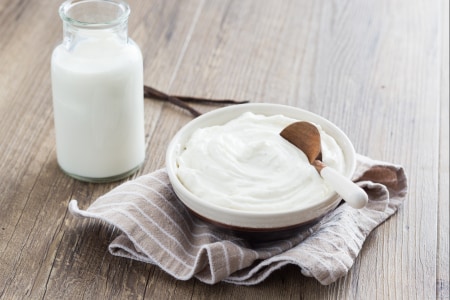Crème au lait