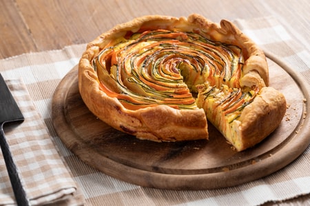 Tarte salée aux légumes