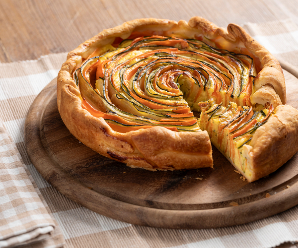 Tarte salée aux légumes