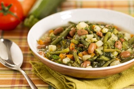 Minestrone froid