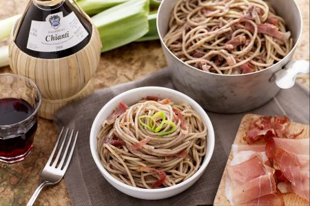 Spaghetti au Chianti