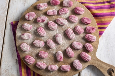 Gnocchis de betterave