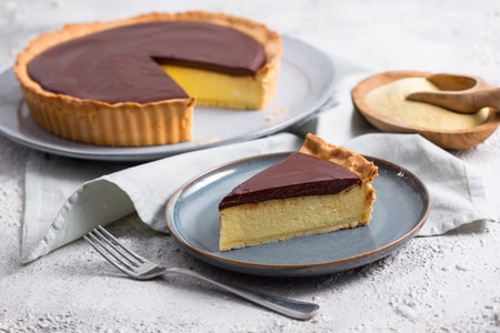 Gâteau de semoule au chocolat