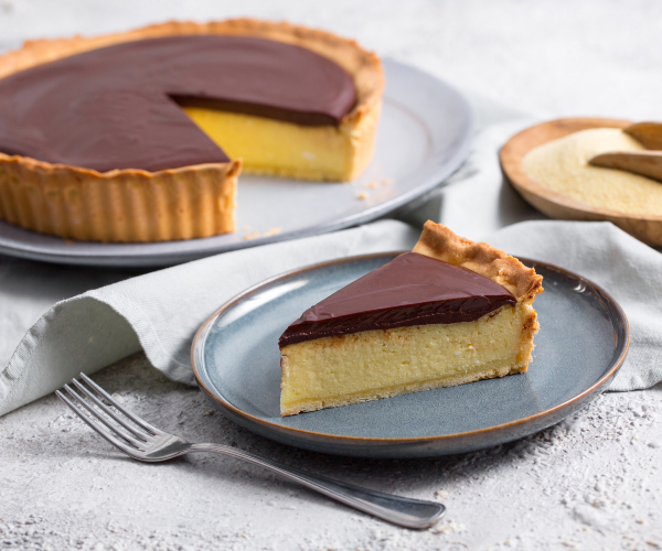 Gâteau de semoule au chocolat