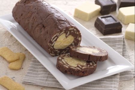 Saucisson aux deux chocolats