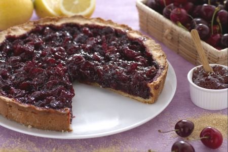 Tarte aux griottes