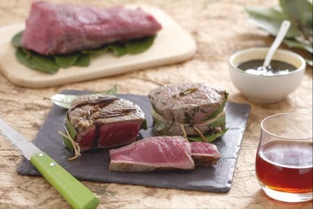 Filet avec sauce amère