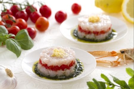 Tartare de langoustines