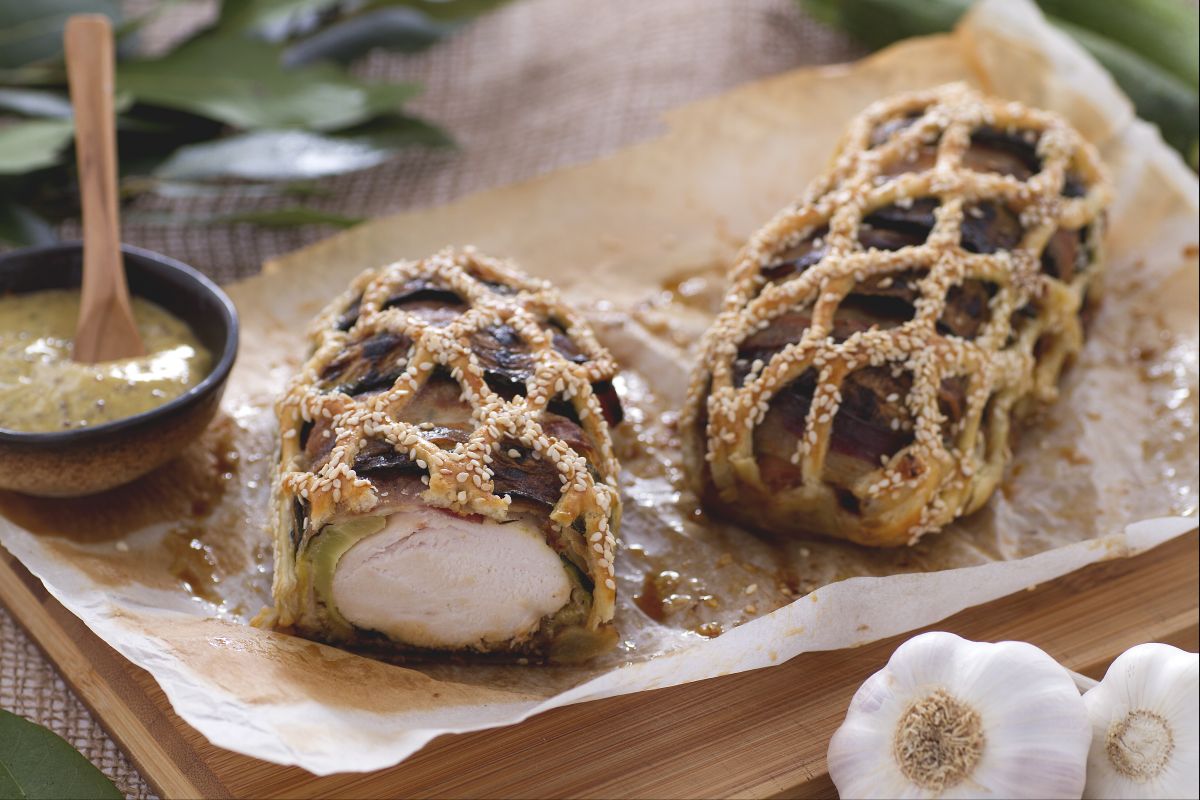Poulet en cage