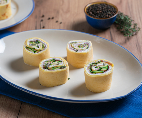 Roulés de crêpes farcis