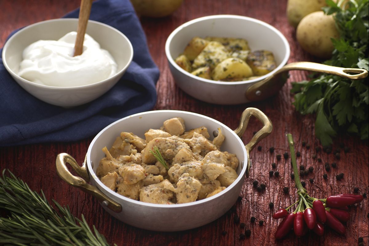 Ragoût de poulet au yaourt
