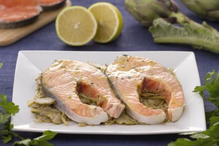 Saumon à la citronnelle