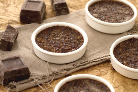 Crème brûlée au chocolat