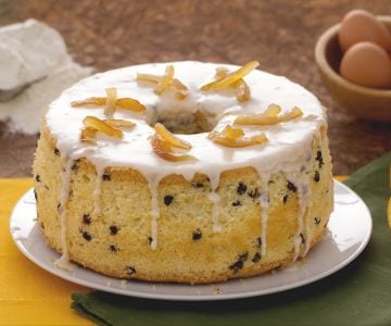 Gâteau chiffon à l'orange et au chocolat