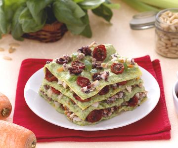 Lasagnes au ragoût de poulpe