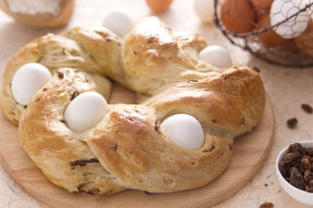 Pain de Pâques sucré