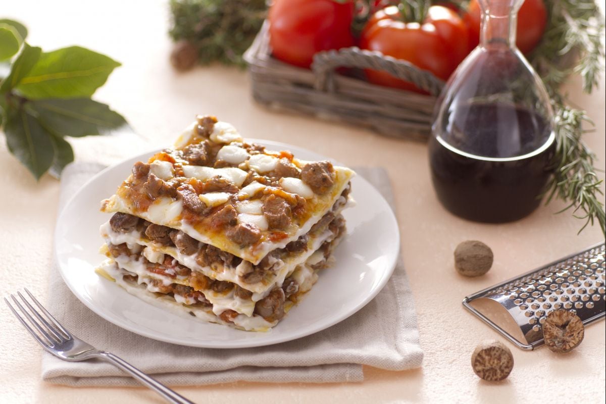 Lasagnes au ragoût d'agneau