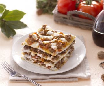 Lasagnes au ragoût d'agneau