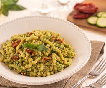 Passatelli au pesto de courgettes