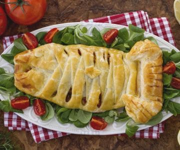 Filets de daurade en cage
