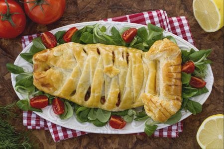 Filets de daurade en cage