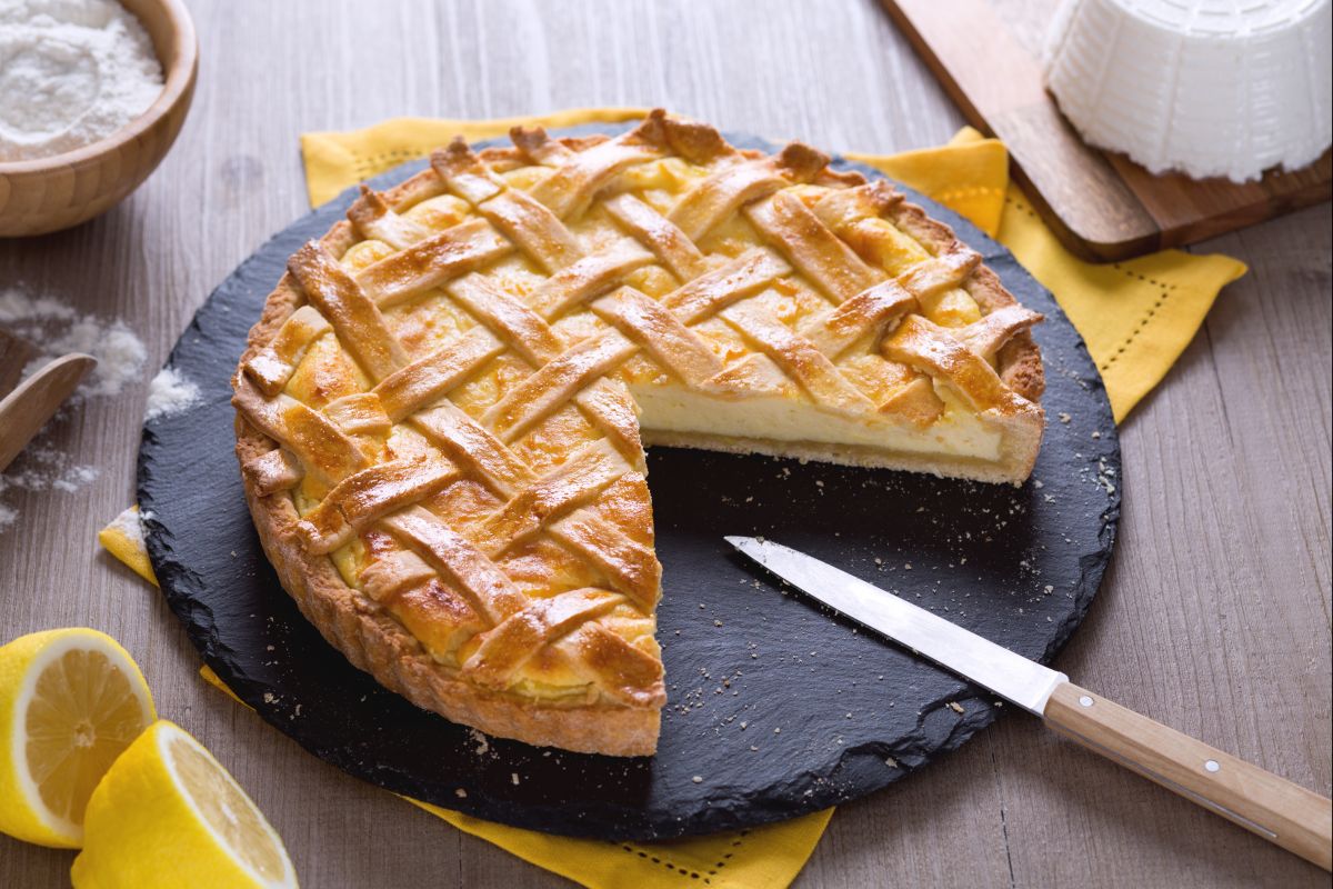 Gâteau de ricotta au citron
